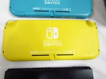 NintendoSwitch Switchlite ニンテンドー スイッチ ライト ジャンク品 4個 まとめ 本体 ■3714_画像8