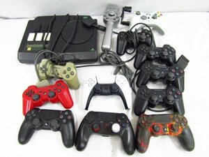 PlayStation 1、2、3，4，5 釣りコン beatmania Xbox コントローラー SONY 13個 まとめ セット ジャンク品 ◆3718