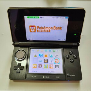 3DS SDカード 8GB ポケモンバンク ポケムーバー有 中古品 動作確認済み アイスホワイト バッテリーOK 