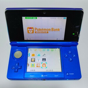 3DS SDカード 8GB ポケモンバンク ポケムーバー有 中古品 動作確認済み アイスホワイト バッテリーOK 