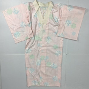 ko1205/15/72 1円～ 生地取りなど/和服/和装/着物/浴衣/花柄/衣装/ピンク系/ブルー系