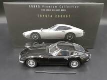 ta1203/16/35 中古品 TOYOTA 2000GT EBBRO Premium Collection 1/24 black_画像1