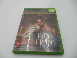 kt1204/03/18　XBOXソフト　FATAL FRAME -零 SPECIAL EDITION-