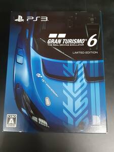 ta1212/01/23 中古品 動作確認済 PS3ソフト グランツーリスモ6 初回限定版 15周年アニバーサリーボックス