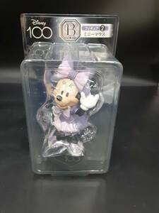 ta1225/03/31 未使用 ミニーマウス 「Happyくじ ディズニー100」 B賞 フィギュア