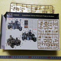 ☆地　1/35 マスターボックス　MASTER BOX 　サイドカー乗員　４名　未組立_画像4