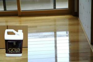  business use a-ru J /RJ Gold wax 500cc trial floor wax shining slide . not flooring Gold wax Deluxe Gold 