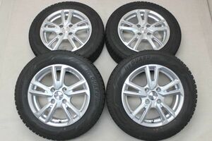 ヨコハマ アイスガード iG60 185/65R15 2021年 15インチ ホイールセット 中古スタッドレス プジョー 208 207 シトロエン C3