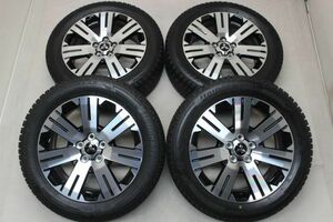 美品 三菱 デリカD5 CV系 純正 18インチ ブリヂストン ブリザック DM-V3 225/55R18 バリ山 2019年製 中古スタッドレス 中古ホイール