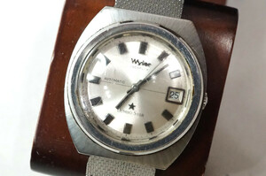 Wyler/ ワイラー　腕時計T1　Jumbo Star　ジャンボスター　INCAFLEX　インカフレックス　自動巻き　AUTOMATIC　シルバー系　ビンテージ