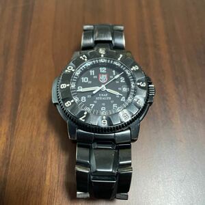 LUMINOX ルミノックス ナイトホーク SERIES 3400 USAF STEALTH 現状 ジャンク扱い