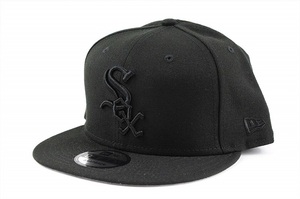 cap-216 NEW ERA 9FIFTY SNAPBACK MLB Chicago White Sox CAP ニューエラ キャップ 帽子 ベースボールキャップ ブラック