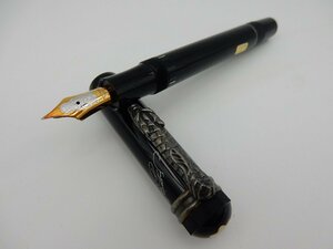 希少 MONTBLANC モンブラン マイスターシュティック 1993年作家シリーズ リミテッド エディション インペリアルドラゴン 万年筆 18Kペン先