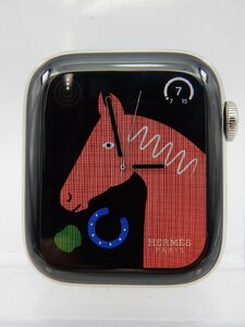 Apple Watch HERMES Series 4 GPS+Cellular 44mm MU782J/A A2008 ステンレスケース シンプルトゥール レザーストラップ ジャンクにて