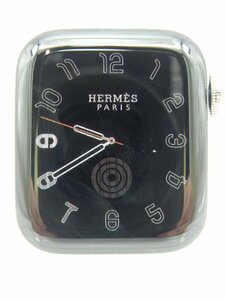 Apple Watch HERMES Series 6 GPS+Cellular モデル 40mm MJ4R3J/A A2375 ステンレススチールケースシンプルトゥール レザーストラップ