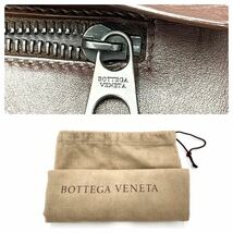 1円【極美品】BOTTEGA VENETA ボッテガヴェネタ ショルダーバッグ イントレチャート 本革 メンズ メッセンジャー クロスボディー 通勤 A4_画像9