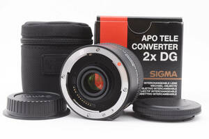 ★美品★SIGMA シグマ APO TELE CONVERTER 2x EX DG ニコン CANON用 テレコンバーター★元箱付き