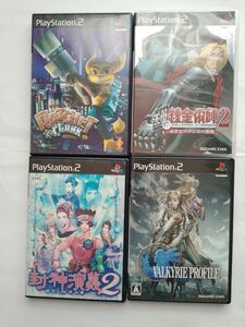 PS2ソフト 4本まとめ