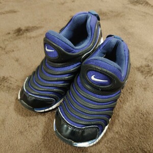 ナイキ ダイナモ フリー PS (18.0cm) 343738-437 ミッドナイトネイビー 紺 NIKE DYNAMO FREE PS