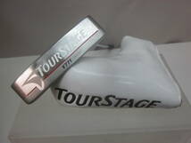 ★852）パター・ブリヂストン ツアーステージ「TOURSTAGE/ V771　カバー付」サイズ約）86.8㎝【34インチ】/約510g　※使用感現状品■120_画像1