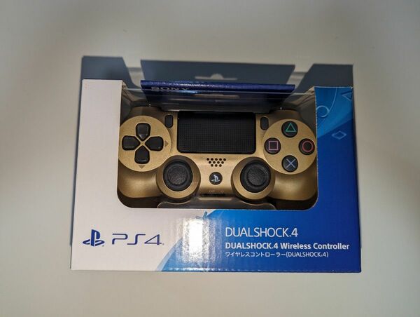 PS4 ワイヤレスコントローラー（DUALSHOCK 4） ゴールド CUH-ZCT2J14