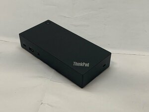 １円スタート！！Lenovo ThinkPad USB-C Dock DK1633 (40A9) 訳あり品 [Etc]