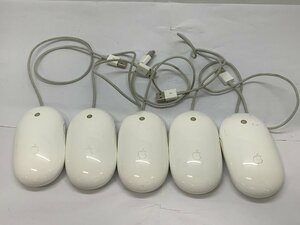 【未検査品】 Apple純正 USB Mouse A1152 5個セット [Etc]