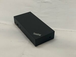 １円スタート！！Lenovo ThinkPad USB-C Dock DK1633 (40A9) 訳あり品 [Etc]