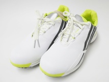 02 00-000000-00 [Y] adidas アディダス ゴルフシューズ 22.5㎝ Fit FOAM W Driver Prima 箱付き 靴 旭00_画像2