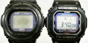 16 39-584783-20 [Y] CASIO カシオ G-SHOCK Gショック タフソーラー G-5600E/G-5700 プロテクション 腕時計 2点セット 福39