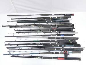 01 07-583268-30 [S] Daiwa ダイワ HZ インターライン 剣崎 50-270 他 釣り竿 大量 まとめセット フィッシング 札07