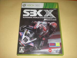 Xbox360　SBK X SUPERBIKE WORLD CHAMPIONSHIP JP EDITION