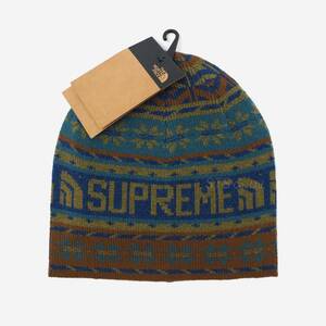 Supreme/The North Face Beanie オリーブ シュプリーム/ザ ノース フェイス ビーニー 2022FW