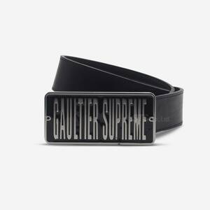 Supreme/Jean Paul Gaultier Belt 黒S/M シュプリーム/ジャン＝ポール・ゴルチエ ベルト 2019SS