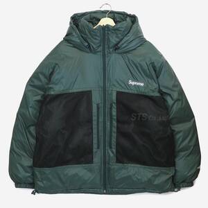 Supreme - Reversible Featherweight Down Puffer Jacket 緑M リバーシブル フェザーウエイト ダウン パファー ジャケット 2022FW