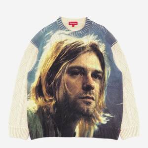 Supreme - Kurt Cobain Sweater　白L　シュプリーム - カート コバーン セーター　2023SS　