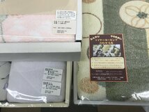 寝具 まとめ売り 毛布 綿毛布 肌布団 敷きパッド 未使用 長期保管品 シングル 贈答品 ギフトセット_画像7