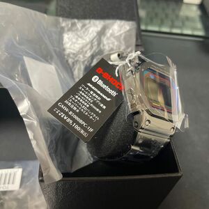 G-SHOCK GMW-B5000BPC-1JF ブラック フルメタル レインボーカラー 国内正規品 CASIO 電波ソーラー