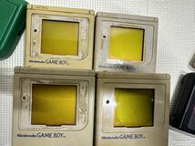任天堂 Nintendo GB 初代 ゲームボーイ ゲームボーイブロス 本体 14台セット 動作未確認 ジャンク DMG-01 状品_画像9