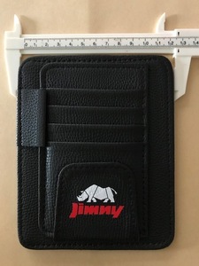 送料無料！誰もつけてない？　ジムニー　Jimnyロゴ　サンバイザーカードホルダー