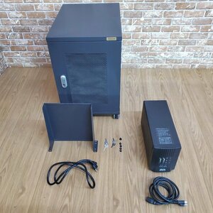 ***k058 wise server rack RPD-106 W400×D550×H670 power com Uninterruptible Power Supply 100V together electrification verification present condition **