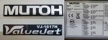 ▲▽*k056 MUTOH ムトー 大判インクジェットプリンター VJ-1617H 100Ｖ ValueJet 業務用 印刷 コピー 通電確認 現状△▼_画像10