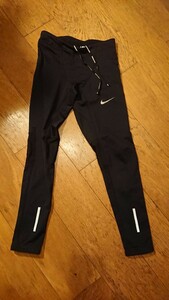 ☆ NIKE DRI-FIT RUNNING タイツ ブラック S