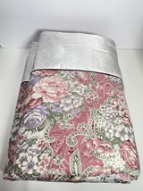 ● 格安出品 未使用 ユニチカ 布団 掛け布団 花柄 シングル 寝具 140×190cm 綿100% 元箱 tk446_画像5