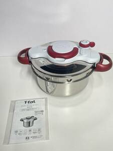 ★コレクター必見 フランス製 T-fal ティファール クリプソ ミニット イージー ガス IH対応 圧力鍋 鍋 調理器具 Tu1226●3