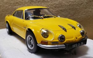 珍しいイエロー 京商 1/18 Alpine Renault A110 1600S (Yellow) No.08484Y ルノー アルピーヌ 