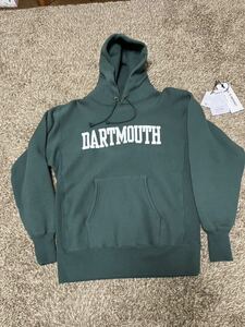 美品 Champion チャンピオン リバースウィーブ スウェットパーカー ダートマス DARTMOUTH true to archives