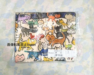  man is tana-z cat cat compact bag eko-bag eko back shopping bag bag back new goods unused travel cat pattern cat pattern 