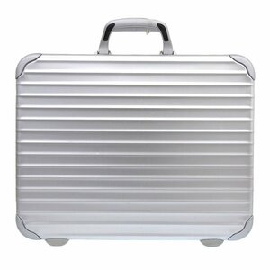 ■ 1円 ～ 正規 中古品 ■ RIMOWA リモワ ■ アタッシュケース ■ シルバー アルミニウム スーツケース ビジネス メンズ アタッシェケース