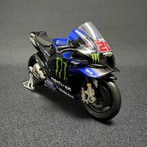 【20】 マイスト モトGP 1:18 2022年 ヤマハ モーター レーシング YZR-M1 No.20 ファビオ・クアルタラロ_画像6